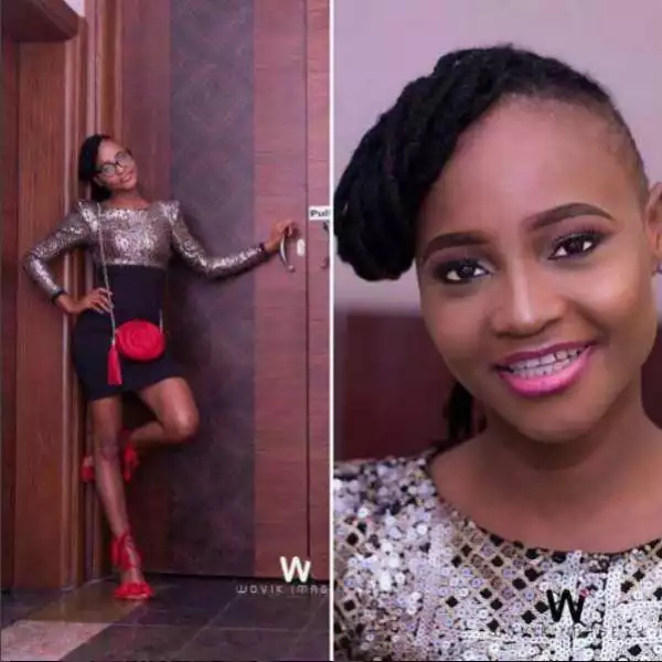 Lovely Photo Of #BBNaija Ex-housemate, Marvis Without Glasses On